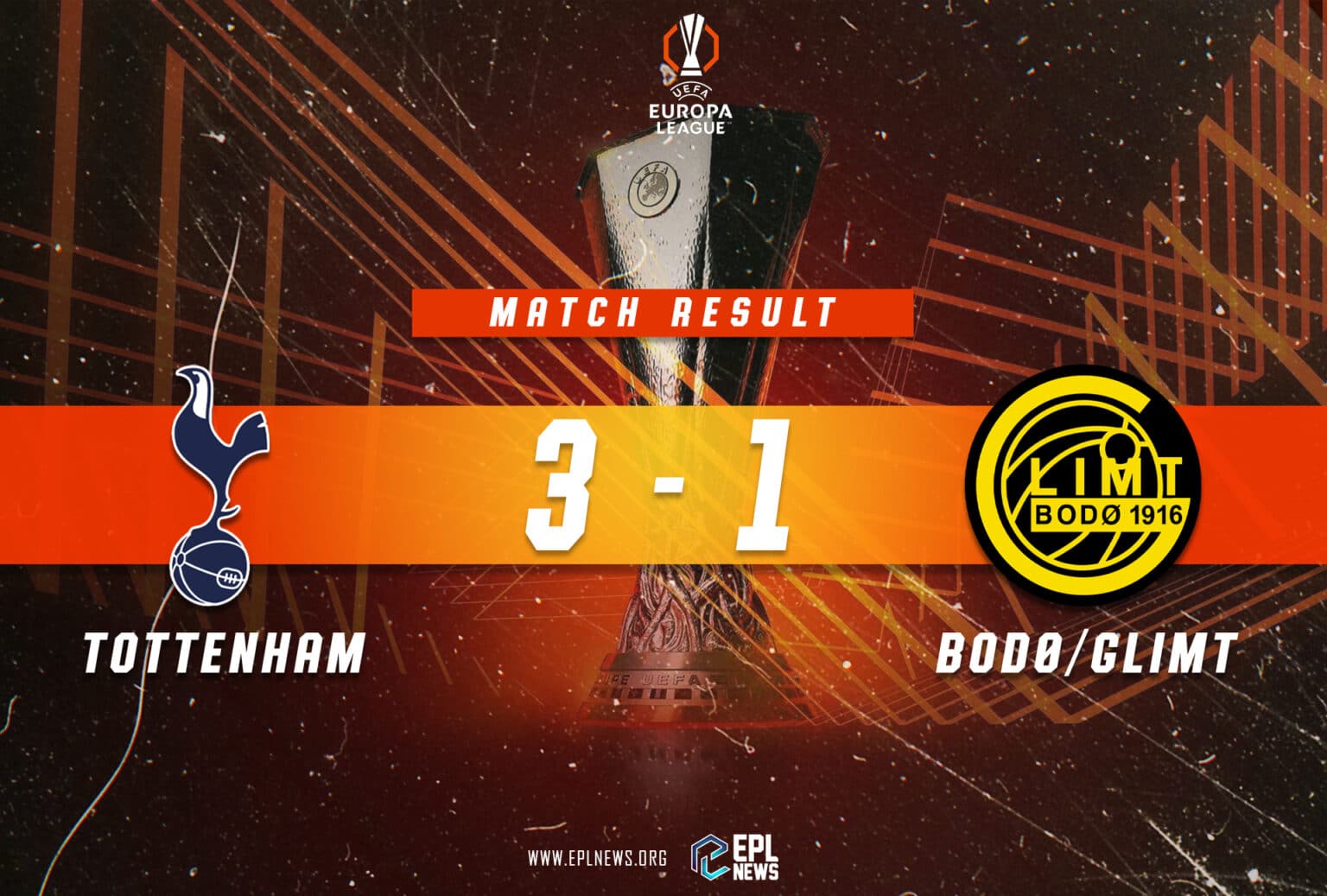 مباراة توتنهام ضد بودو/ غليمت 3-1