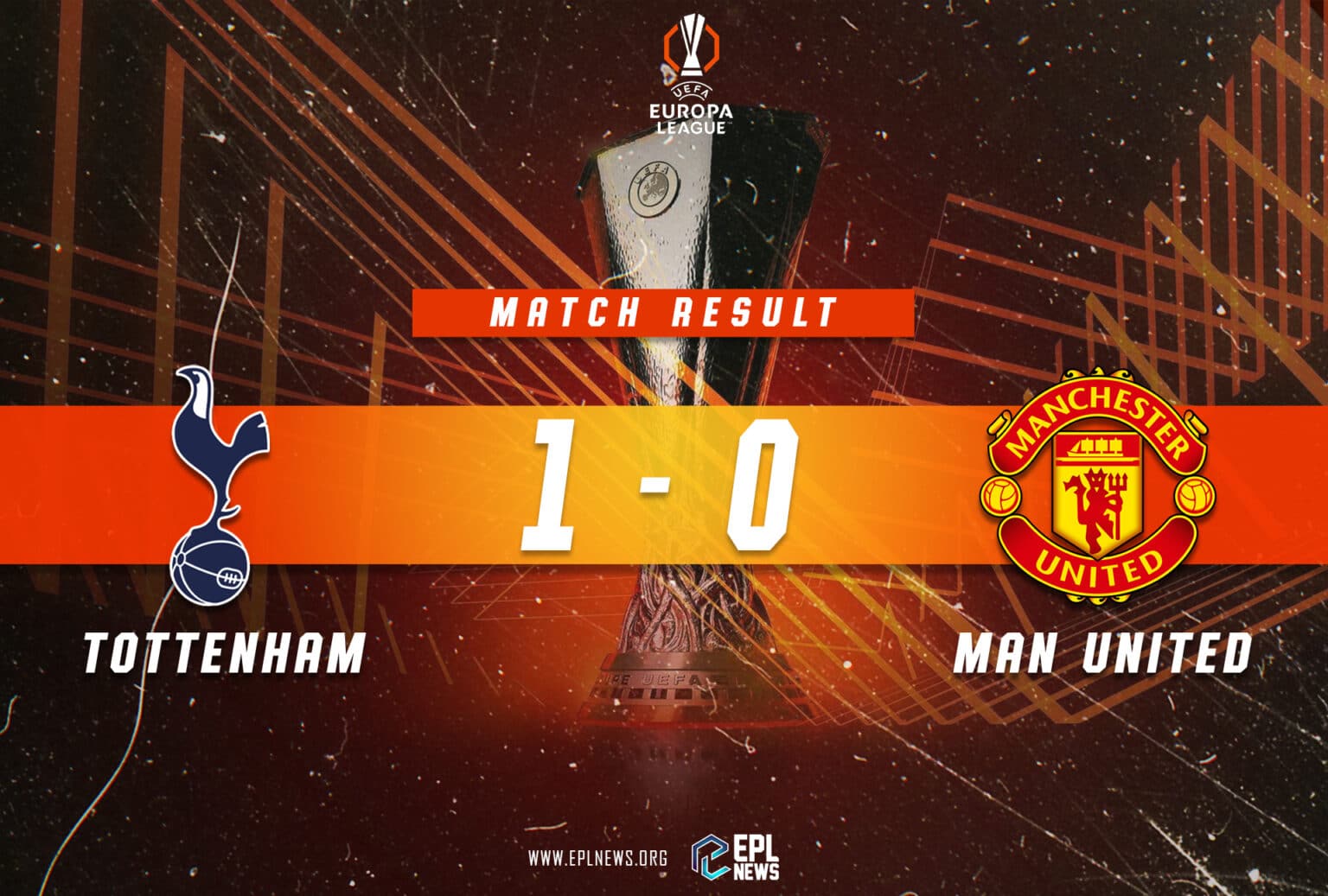 تقرير مباراة توتنهام ومانشستر يونايتد 1-0