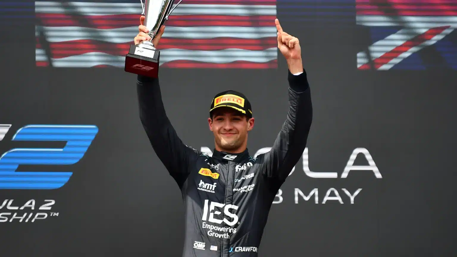 F2: Crawford يأخذ فوز سباق Imola Sprint قبل Lindblad