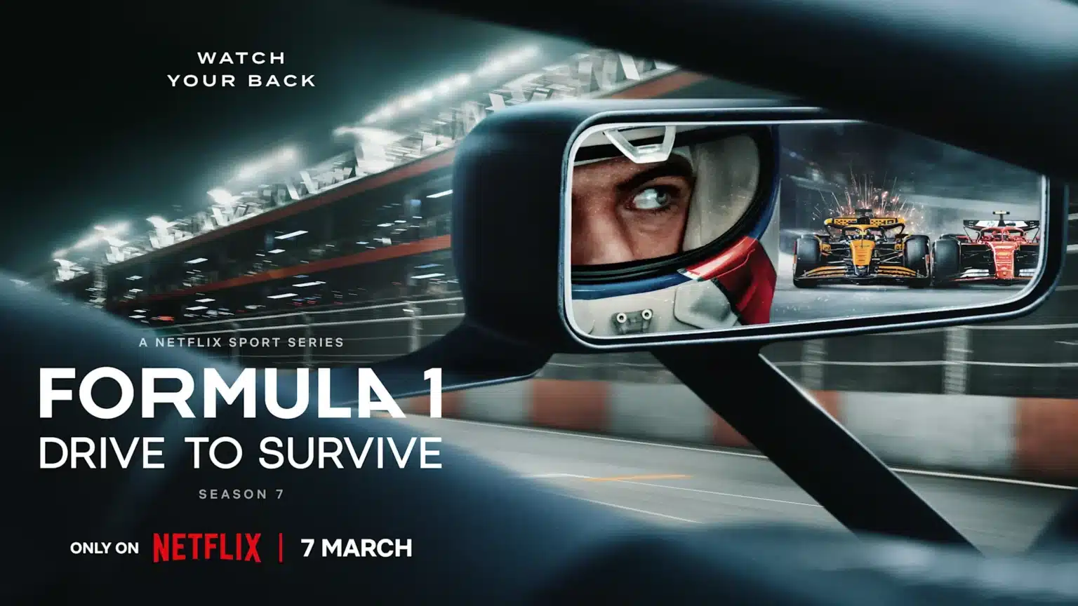 أعلنت Netflix عن تاريخ إصدار الموسم السابع من Drive to Survive
