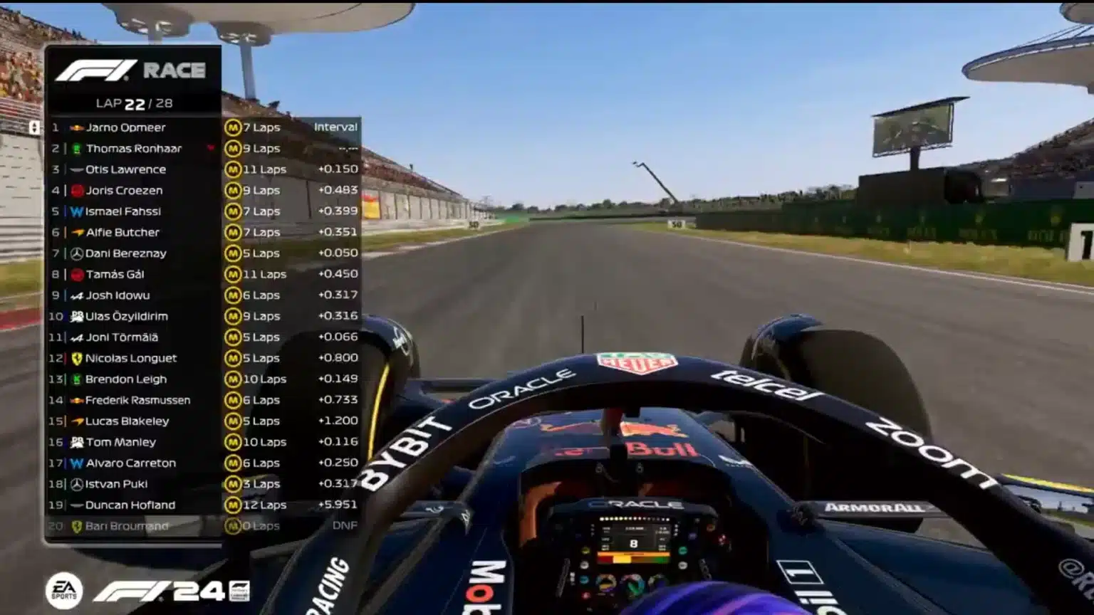 يارنو أوبمير وباري بروماند يحققان الفوز في الجولتين 2 و3 من بطولة العالم لسباقات الفورمولا 1 سيم 2025