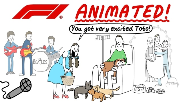 شاهد: عادت F1 Animated إلى عرض بديل مسلي في موسم 2024